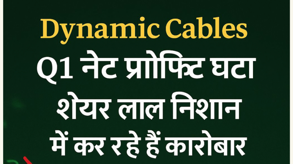 Dynamic Cables Share Price Fall