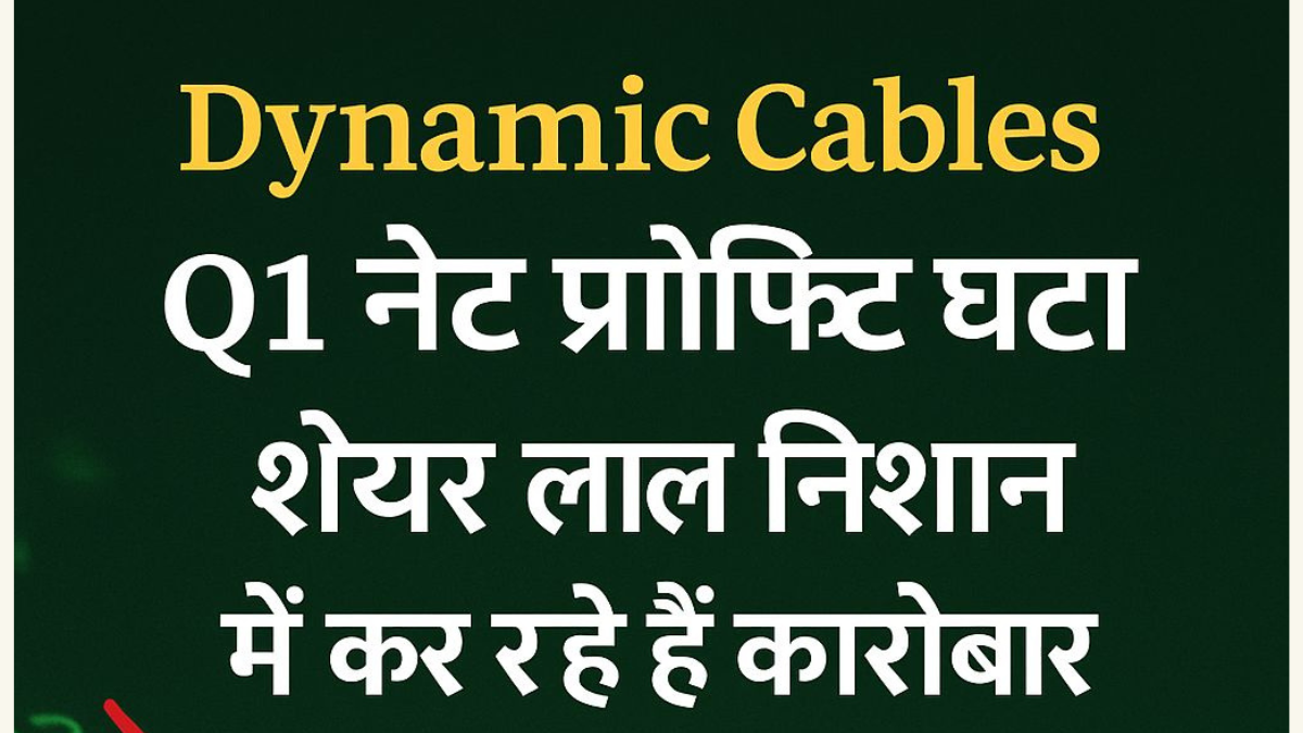 Dynamic Cables Share Price Fall